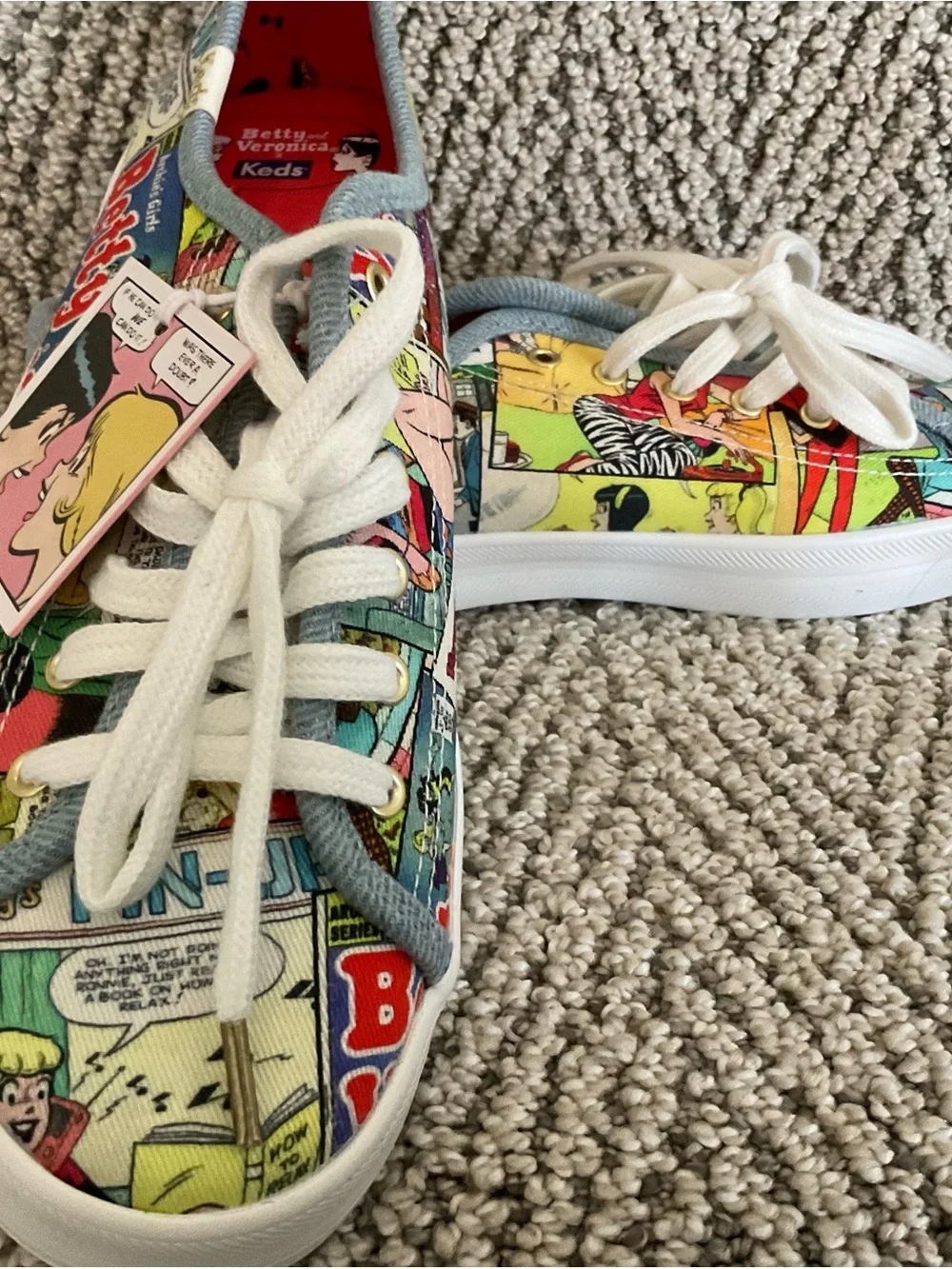 Keds Betty and Veronica Comic Print Limited Edition Keds Sneakers